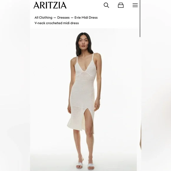 Wilfred Evie midi Knit Dress - Picture 1 of 8